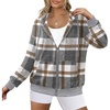 Grey White Plaid