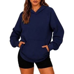 Zeagoo Womens Oversized Hoodies Pullover Fleece Hooded Sweatshirt Trendy(Blue)
