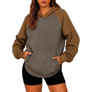 Zeagoo Womens Oversized Hoodies Pullover Fleece Hooded Sweatshirt Trendy(Color Blocking)