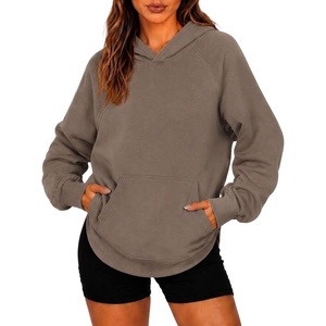 Zeagoo Womens Oversized Hoodies Pullover Fleece Hooded Sweatshirt Trendy(Grey)