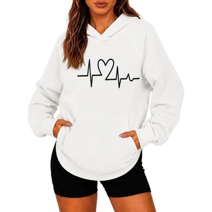 Zeagoo Womens Oversized Hoodies Pullover Fleece Hooded Sweatshirt Trendy(Hearts)