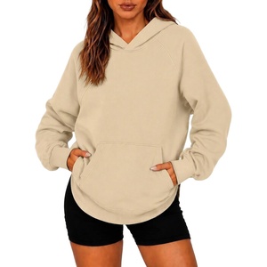Zeagoo Womens Oversized Hoodies Pullover Fleece Hooded Sweatshirt Trendy(Light Brown)