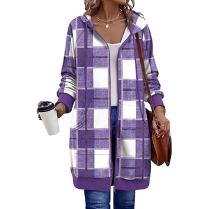 Zeagoo Women’s Zip Up Hoodies Long Sleeve Long Tunic Sweatshirts Oversized(Gw522)