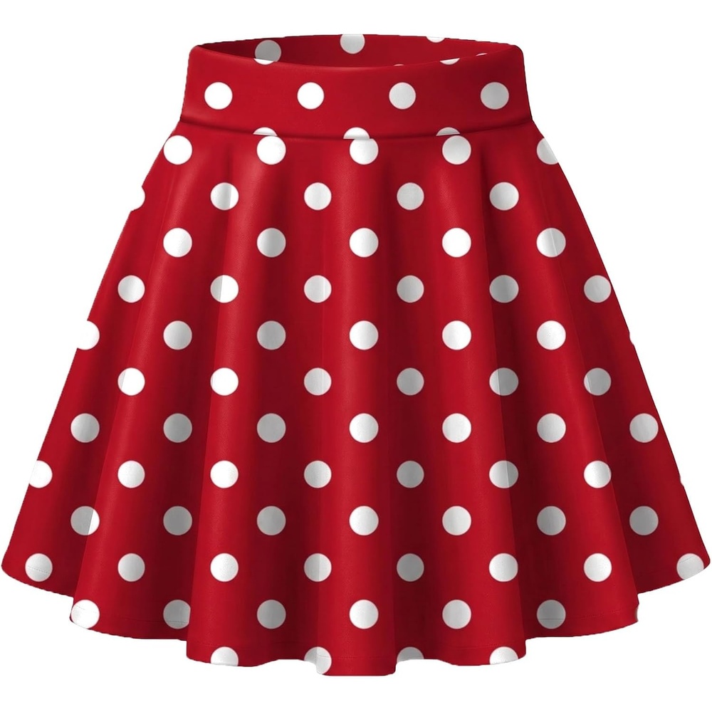 image:imageZeagoo Womens Skirt Basic Mini Skater Skirt 2026 Summer Skirts Stretchable High Waist ALine Party Club SkirtsJh717