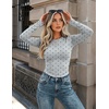 Zeagoo Women Long Sleeve Shirts Slim Fit Going Out Tops Crewneck Basic Tee(Heart Print Ax191)